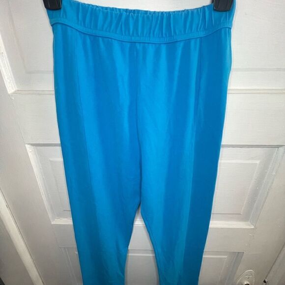 EB Denim Split Hem Leggings in Methyl Blue Size M - Picture 6 of 9